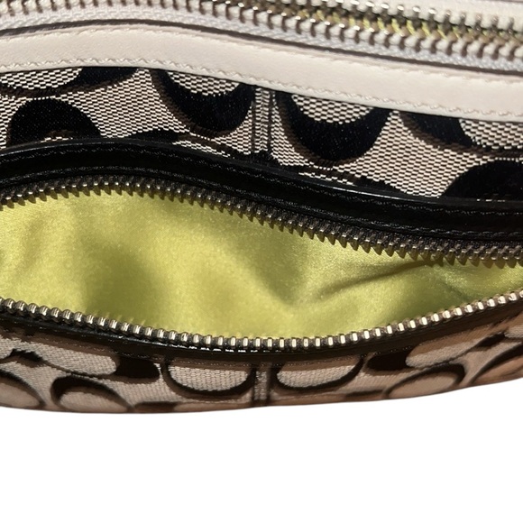 Coach Black and Cream Crossbody Bag - Picture 7 of 11